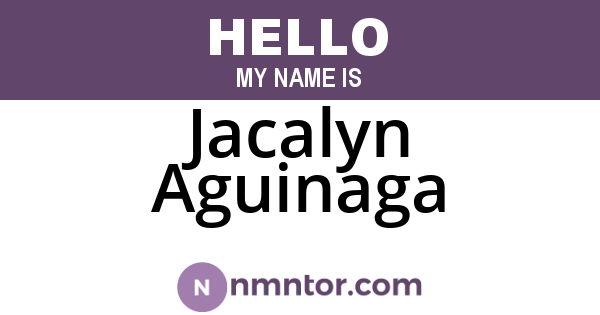 Jacalyn Aguinaga
