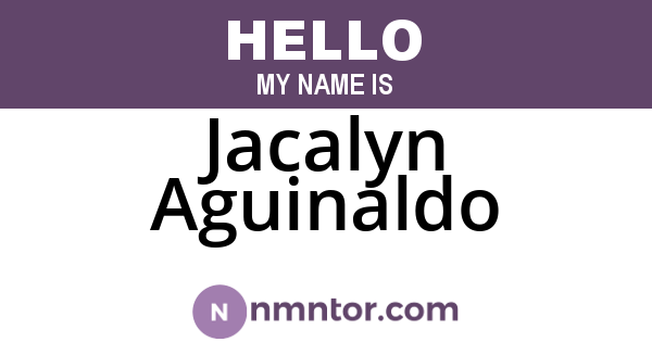 Jacalyn Aguinaldo