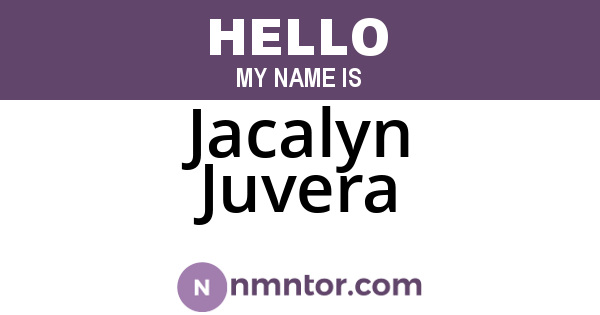 Jacalyn Juvera