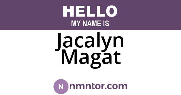 Jacalyn Magat