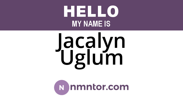 Jacalyn Uglum