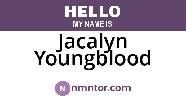 Jacalyn Youngblood