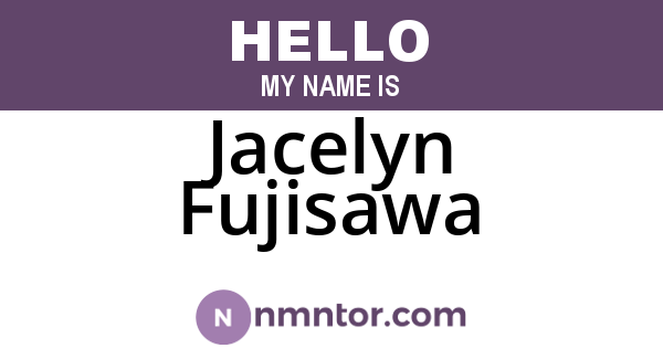 Jacelyn Fujisawa