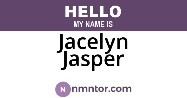 Jacelyn Jasper
