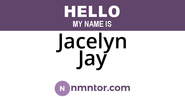 Jacelyn Jay