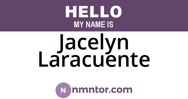 Jacelyn Laracuente