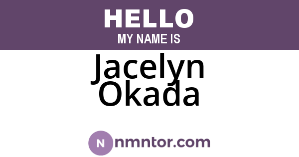 Jacelyn Okada