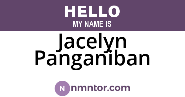 Jacelyn Panganiban