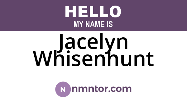 Jacelyn Whisenhunt
