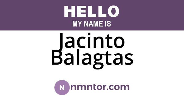Jacinto Balagtas