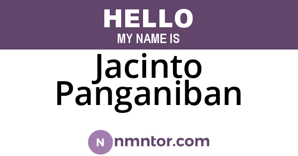 Jacinto Panganiban
