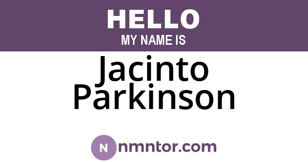 Jacinto Parkinson