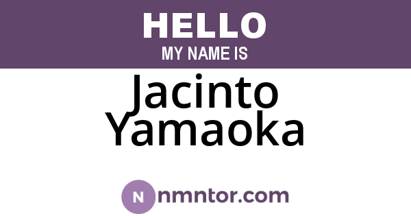 Jacinto Yamaoka