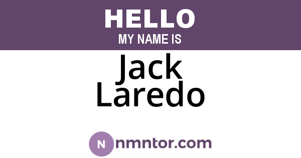 Jack Laredo