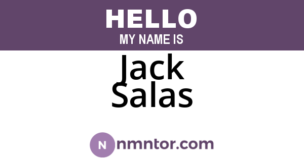 Jack Salas