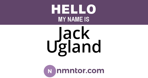 Jack Ugland