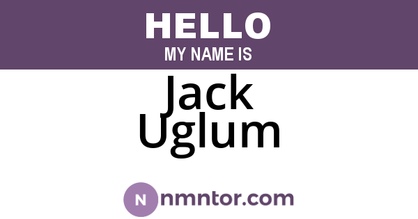Jack Uglum