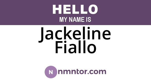 Jackeline Fiallo