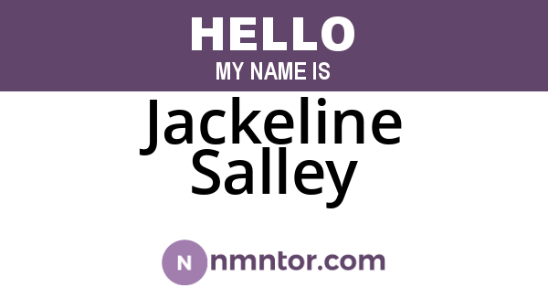 Jackeline Salley