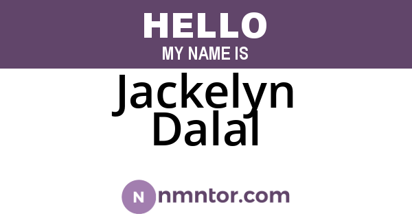 Jackelyn Dalal