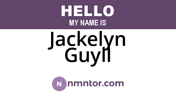 Jackelyn Guyll
