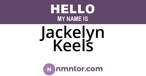 Jackelyn Keels