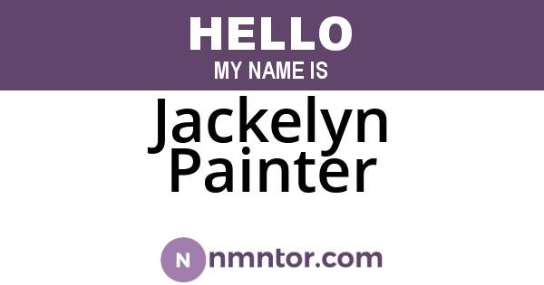 Jackelyn Painter