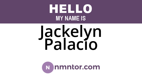 Jackelyn Palacio