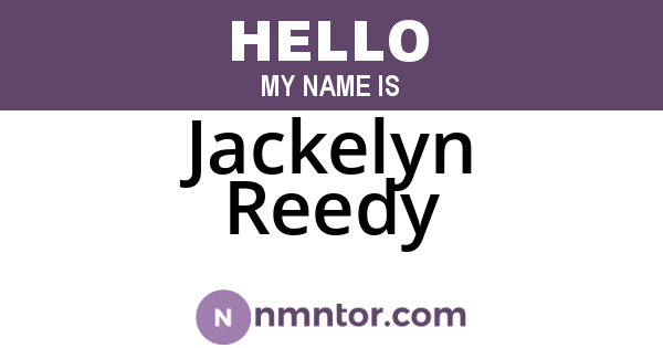 Jackelyn Reedy