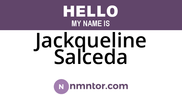 Jackqueline Salceda
