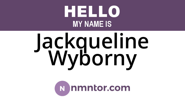 Jackqueline Wyborny