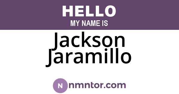 Jackson Jaramillo