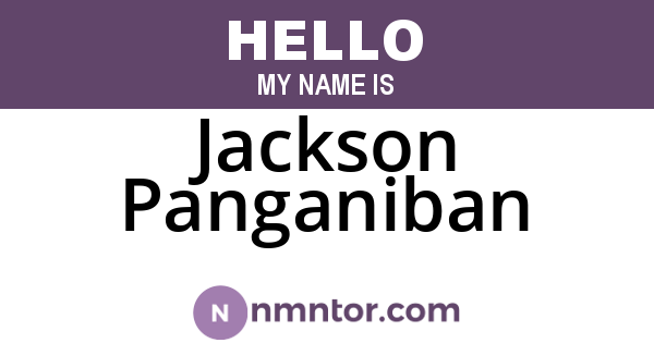 Jackson Panganiban