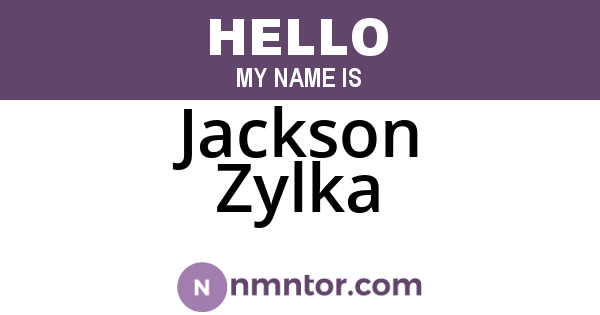 Jackson Zylka