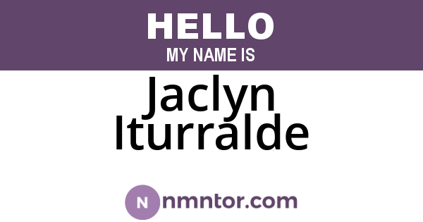 Jaclyn Iturralde