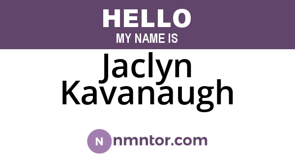 Jaclyn Kavanaugh