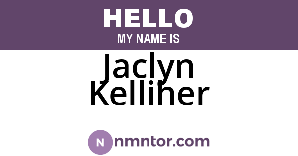 Jaclyn Kelliher