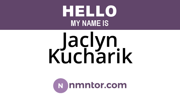 Jaclyn Kucharik