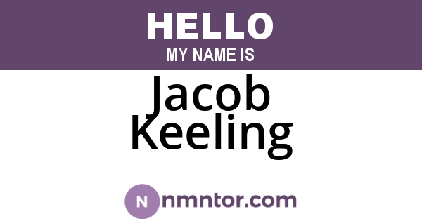 Jacob Keeling