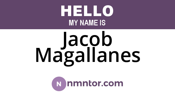 Jacob Magallanes
