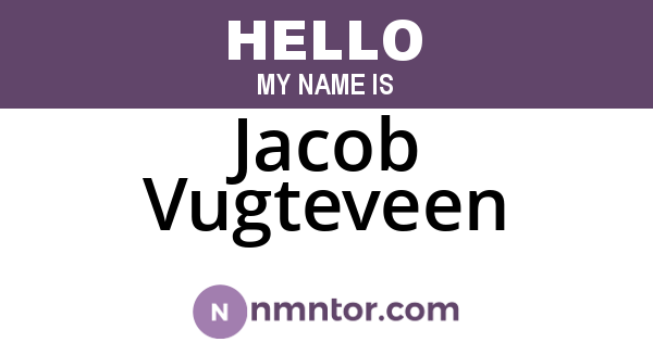 Jacob Vugteveen