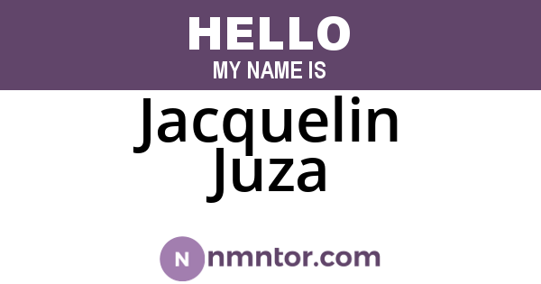 Jacquelin Juza