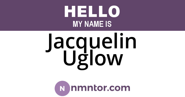 Jacquelin Uglow