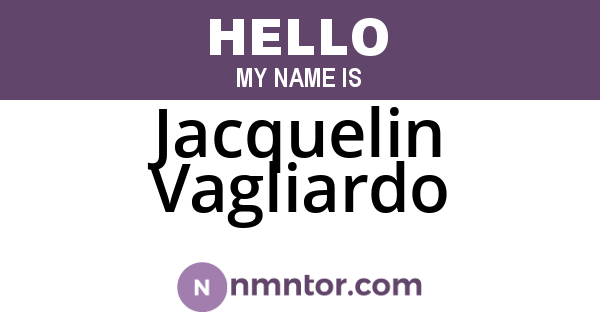 Jacquelin Vagliardo