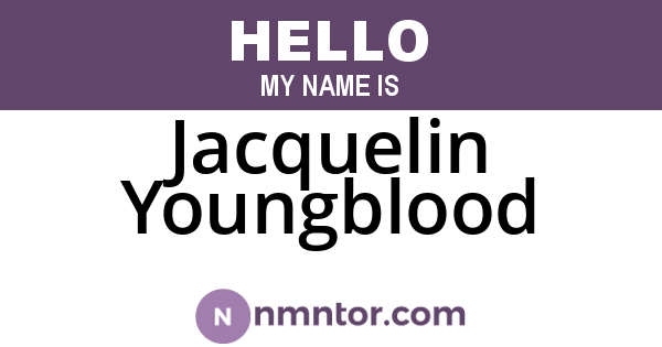 Jacquelin Youngblood