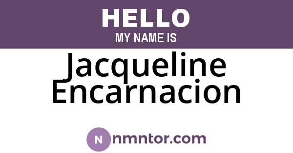 Jacqueline Encarnacion