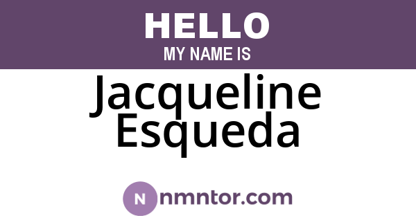 Jacqueline Esqueda