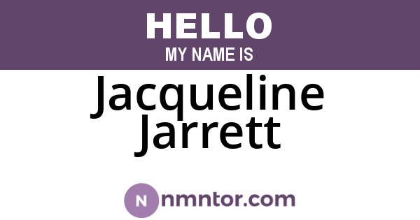 Jacqueline Jarrett