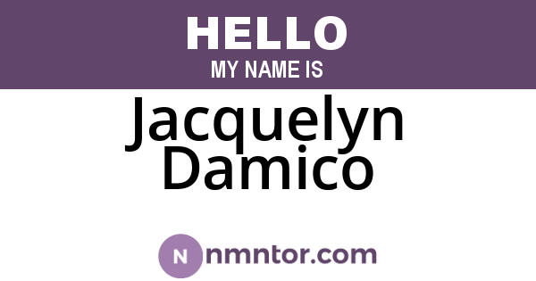Jacquelyn Damico
