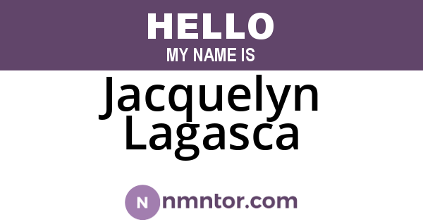Jacquelyn Lagasca